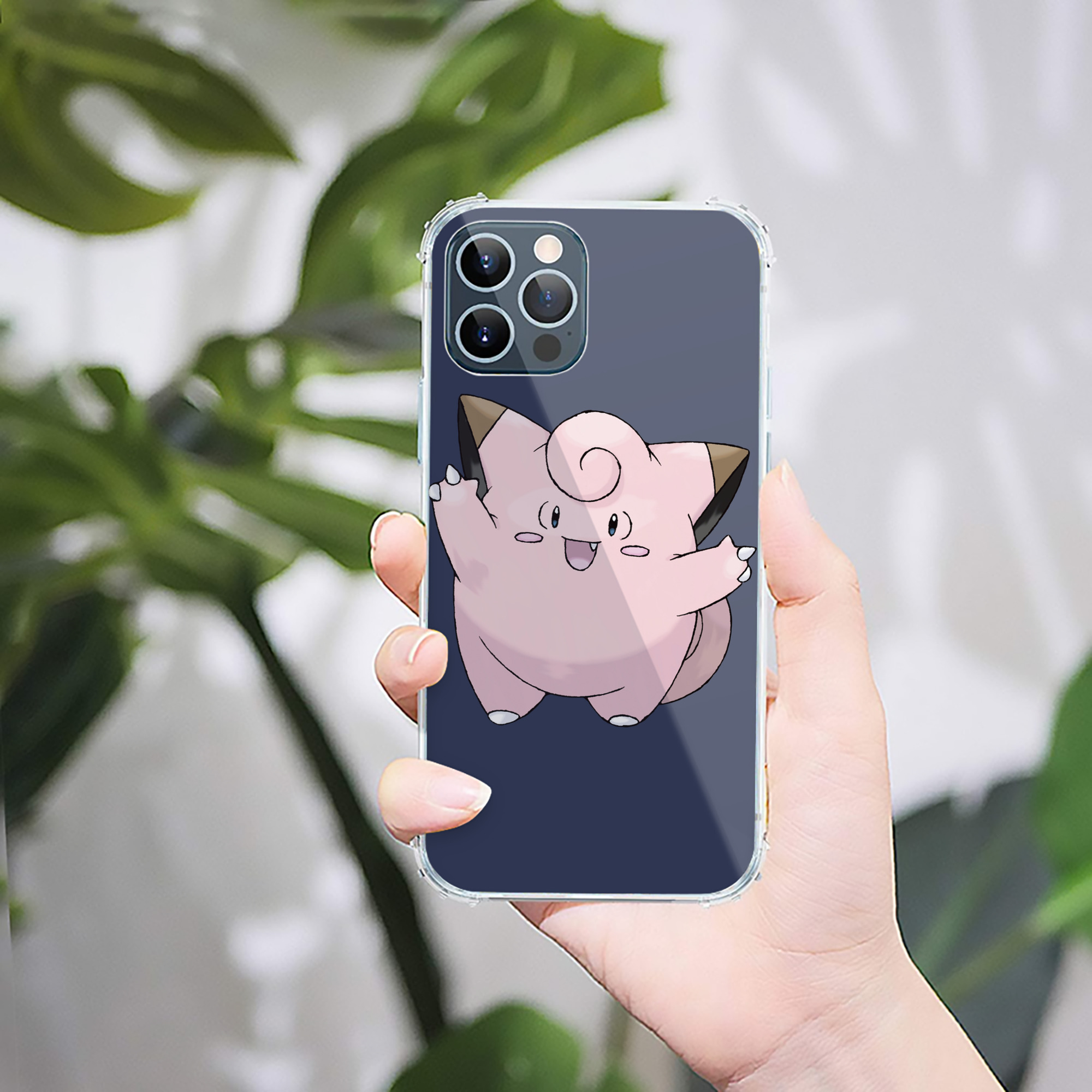（画像用） ポケットモンスター Pokémon 【iPhone 12シリーズ対応】透明スマホケース（クリアソフトケース）